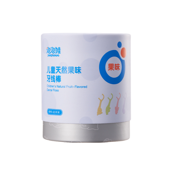 泡泡娃儿童天然果味牙线棒